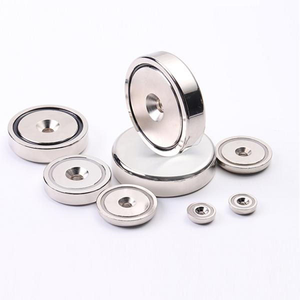 NdFeB Magnet Pot with Internal Thread Metric Thread Max Working Temperature 80 Degree