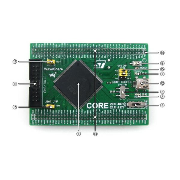 STMicroelectronics STM32F407IGT6 ps4 Ic Chip 32F407IGT6 16 Pin Microcontrollers For Induction Cookers