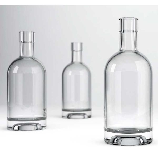 500ml/ 700ml Empty Glass Bottle Universal Mould Customizde Accept