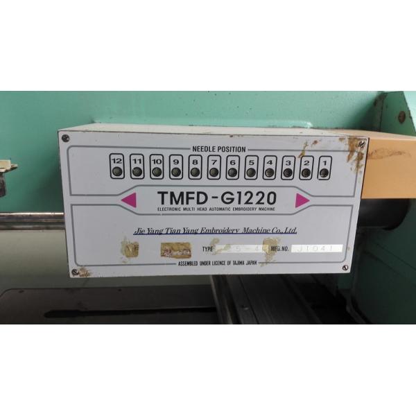Used Tajima Embroidery Machine TMFD-G1220