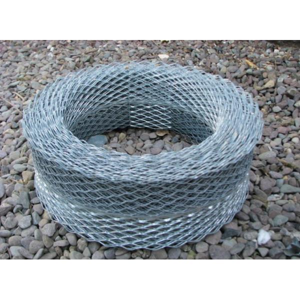 Reinforcement Expanded Metal Sheet Mesh 102mm Width 20m Length Galvanized