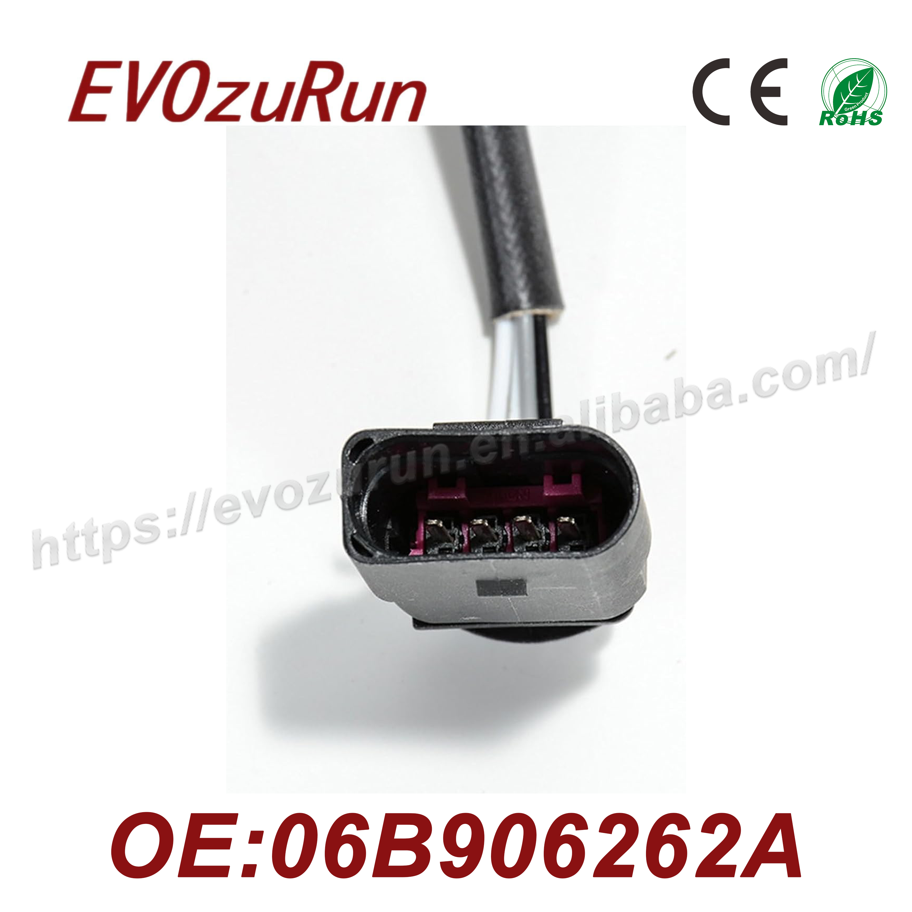 Factory Direct Downstream Oxygen Sensor 06B906262A 0258006984 Lambda Sensor for VW Touran 1.8T 2.0L 2004-2009 Golf V 1.8T 2.0L