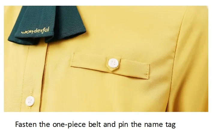 High-End Customized Fast Food Restaurant Work Uniform
