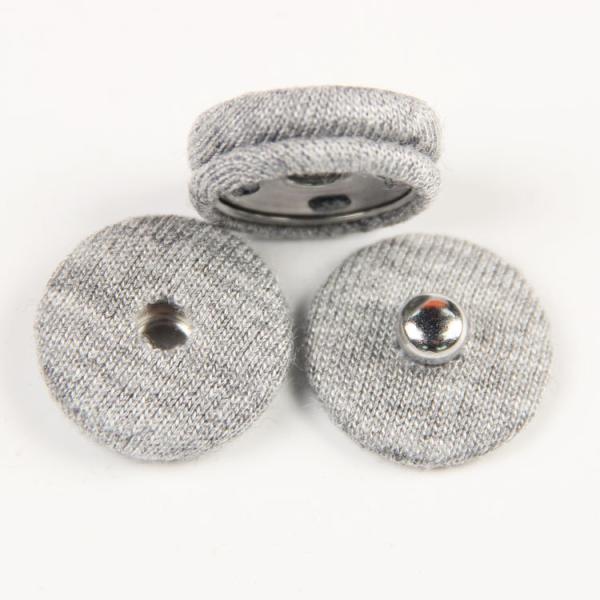 Wholesale round shank fabric covered shank buttons