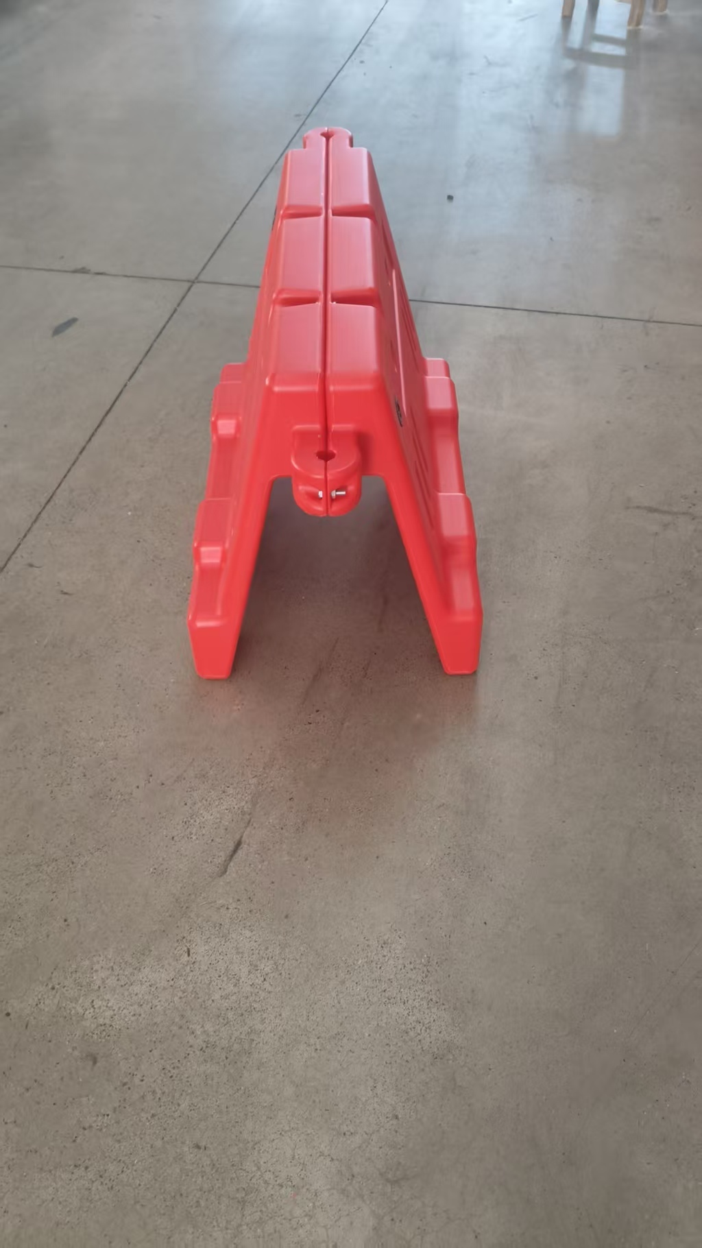 ROADSAFE Stackable foldable Plastic Road Block Safety Barrier Gate Connecting Water Filled Traffic Roadside Highway Fence