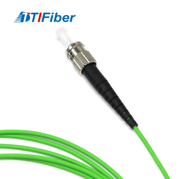 50 / 125um LSZH Fiber Optic Patch Cord Multimode OM5 FC-ST DX Simplex