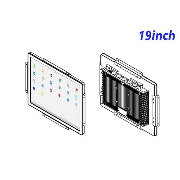 19-Inch Android Display for Transportation Hubs and Access Control Systems
