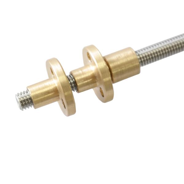 3D Printer Accessories T8 Trapezoidal Screw Lead Screw Nut Length Customized