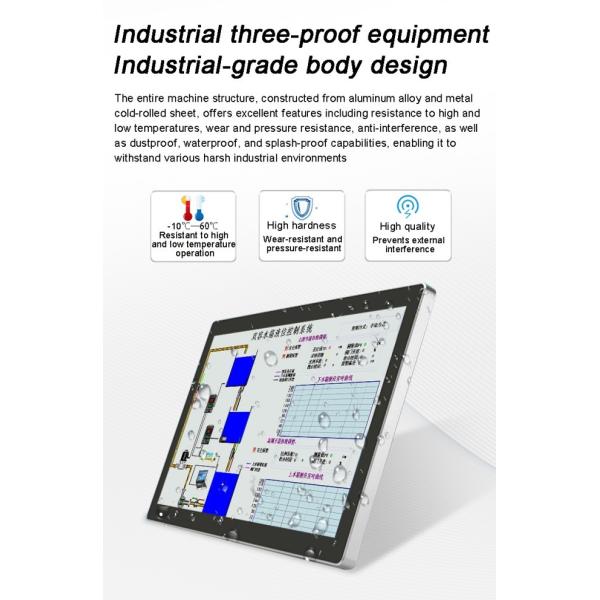 ZXTLCD 15.6 Inch Exceptional Smart Touch Industrial Control Panel Embedded Programmable Display Low Cost HMI Panel for PLC