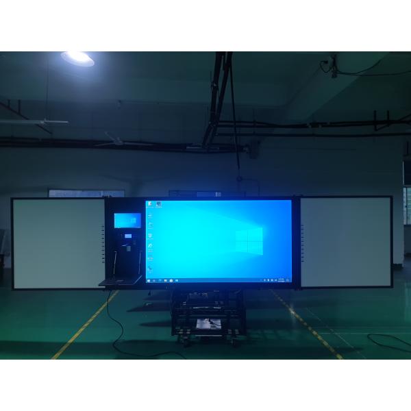 Recordable Interconnected Whiteboard with BuiltIn AIO MuiltMedia with Speakers Transreen Sharing and Hotkeys Touch Board