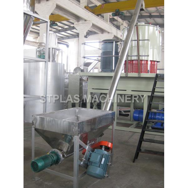 Auto Industrial Plastic Auxiliary Machine For PVC PE PP Plastic Mixing
