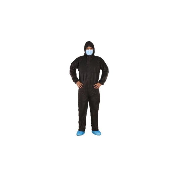 One Time Use White PP Disposable Polypropylene Coveralls For Cleaner