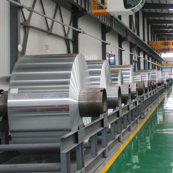 18 Micron Food Wrapping Paper Aluminum Foil Jumbo Roll with Customized Thickness