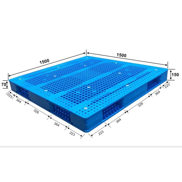 Reversible Double Face Flat Stacking Plastic Pallet Large Size Dynamic Load 1000kg