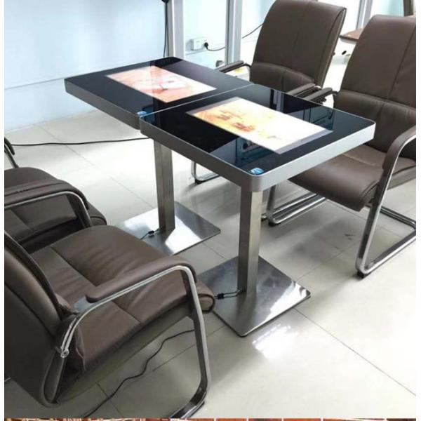 Innovation Smart Touch Wireless Charger LCD Display Touch Table For Restaurant Advertising Player Touch Coffee table