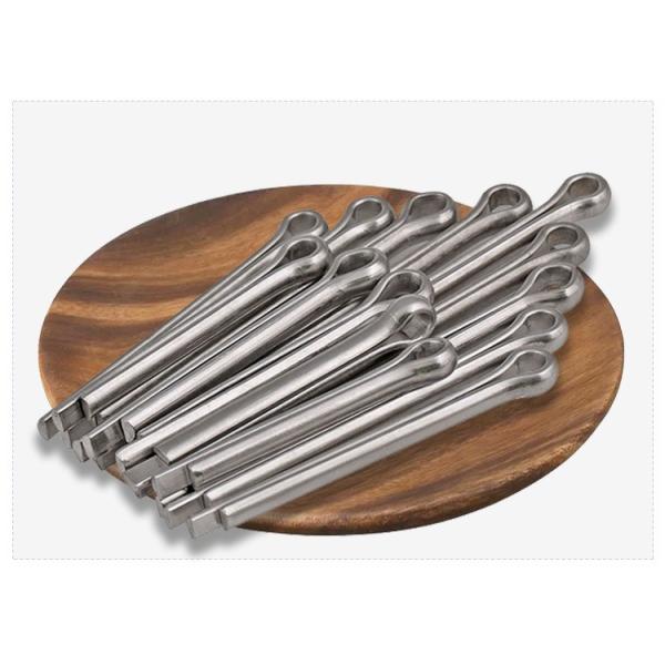 ZINC Plated Spring Split Pin Locking Cotter Pin Conforms to DIN94 Standard for Secure Fastening