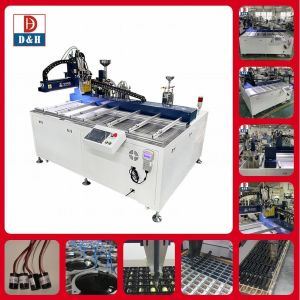 PGB-1650B Precision Electronic Components Potting Machine with Adhesive