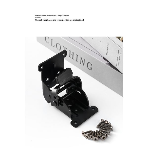 90° Self-locking Folding Hinge Thickened Hardware Accessory for Dining Table Chair Bed Leg Coffee Table Support