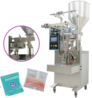 Vertical Type Granule Packing Machine Multi Function For Salt Sugar Seeds