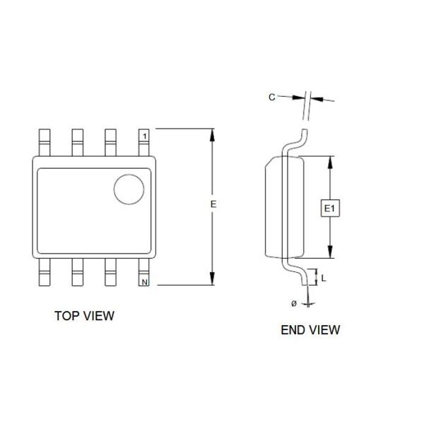 AT24C512C - SSHD - T electronic ic chip I2C - Compatiable 2 wire Serial EEPROM 512 Kbit