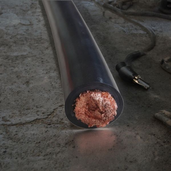 Durable Copper Welding Cable Rubber Industrial Welding Cable Excellent Flexibility