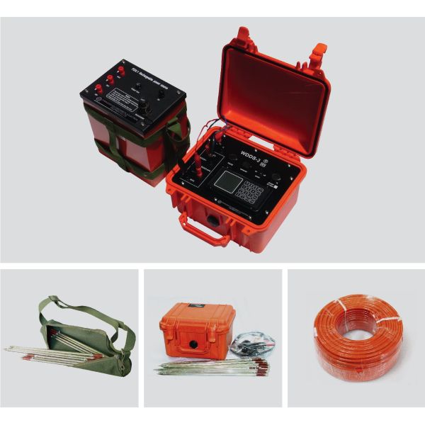0.02μa Sampling Resolution Dual Electrode Spacing System High Power Transmitter For Mineral Resource Exploration