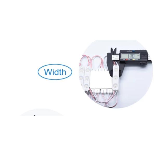 12v 3 Leds LED String Module Outdoor Ip65 2835 LED Sign Module Encapsulation Series