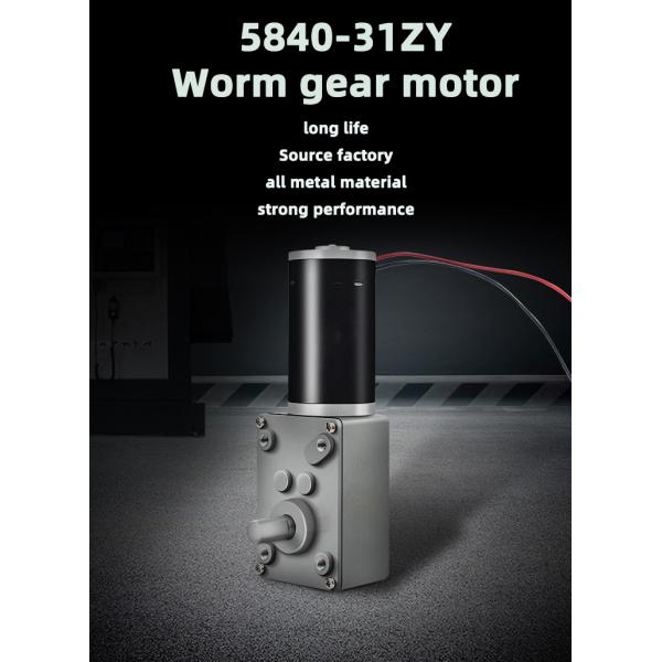 12v Worm Gear Motor Compact Durable For Precise Motion Control