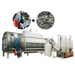 Buy cheap Scrap Aluminium Cans Ubc Decoating Machine Aluminum Cans Paint Removal Removing from wholesalers