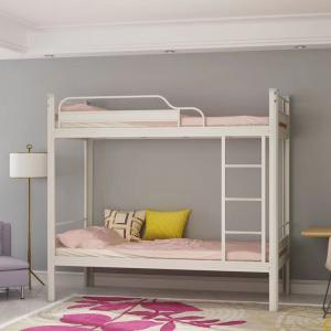 Quality Metal Bed Frame Adult Loft Bed steel bunk bed home furniture in China wholesale for sale