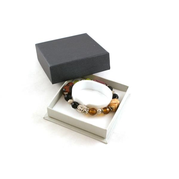 Custom Made Jewelry Boxes Case , Fancy Recycled Small Cardboard Gift Boxes