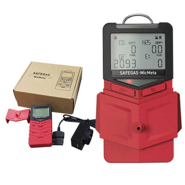 Lightweight SO2 Gas Analyzer with 1.5m Drop Resistance and Optional Bluetooth LoRa Data Logging Multi Gas Detector