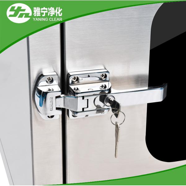 Stainless Steel Static Cleanroom Pass Box With Mechanical Interlock Structure