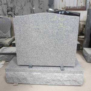Quality White Granite Cemetery Gravestone Marble Grave Monument Modern Tombstone Natural Stone Wholesale for sale