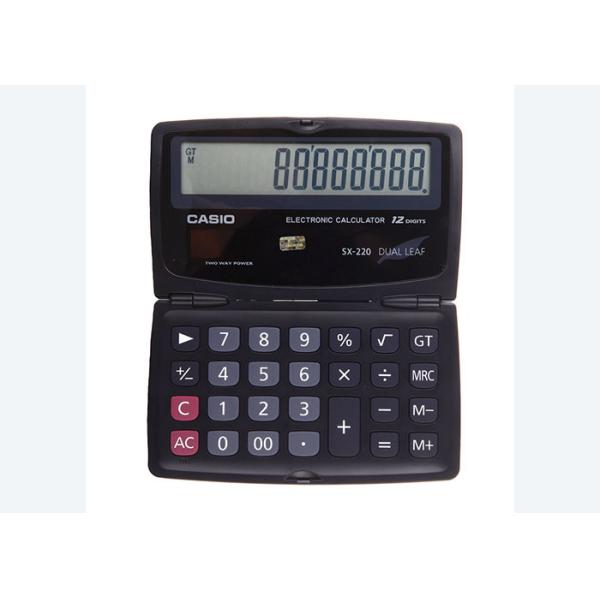 For Authentic Casio Casio SX-220 Clamshell Folding Calculator with Rubber Keys Mini portable