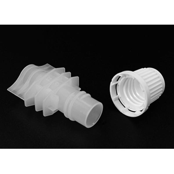 Pilfer - Proof Plastic 9.6mm Liquid Doypack Spout And Cap