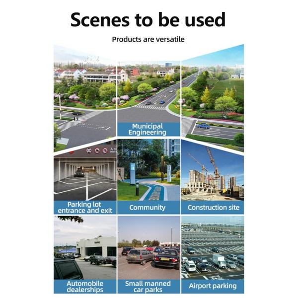 0.9S/3m Car Park Barrier Gate Traffic Automatic Car Barrier System