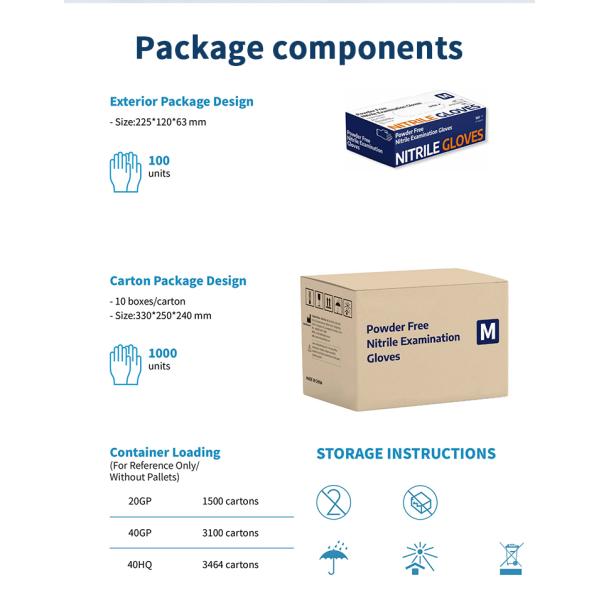 Signo Disposable Nitrile Gloves 240MM