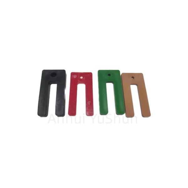 High Flexibility 1/16 Inch Thickness Plastic Horseshoe Shim 32mm Width