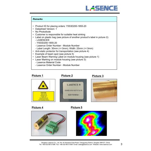 555nm DPSS Laser Solid State Laser Lightweight and Versatile for Biological Research