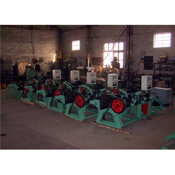 Reverse Twisted Razor Barbed Wire Machine 1.6-2.8mm Wire Diameter 50-100kg/H