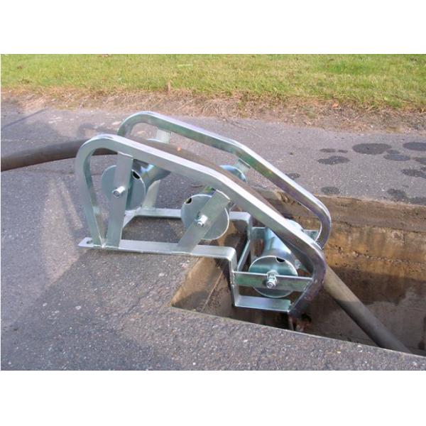 Galvanzied ​Tubular Steel ISO Cable Pulleys And Rollers