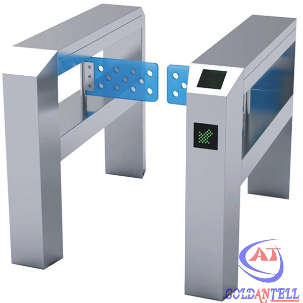 Turn On / Off Time 1-2 Second Swing Barrier Gate Security Pedestrian Mechanical