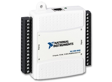 Usb 6009 National Instruments Module 10V Digital Ni Daq Data Acquisition Card