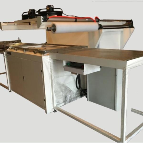 2mm Film Thickness 18.5 kw Continuous Vacuum Packaging Machine Vertical
