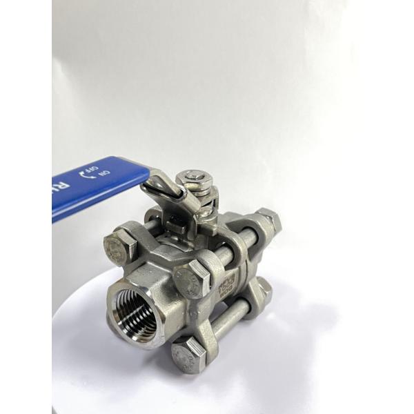 3PC Threaded Ball Valve with CE Approved (Q11F)
