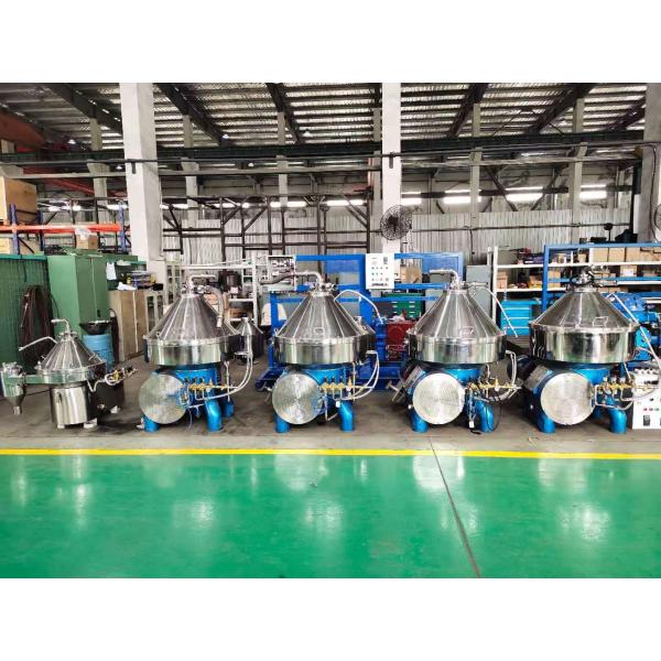 Newly Built Food Grade Continuous Milk Disc Stack Centrifuges