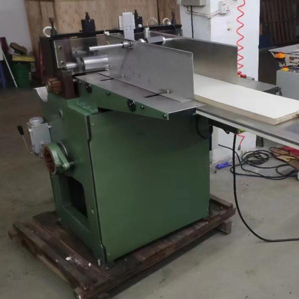 NB-420 Cardboard Spine Cutting Machine , Central Stripes Cutting Machine For Books