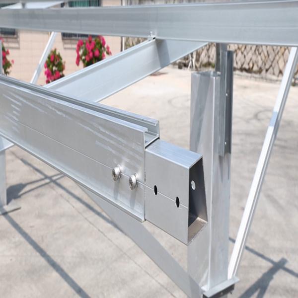 Single Pole Structure AL 6005 Solar Ground Mount System