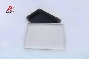 Quality Sample Type Paper Jewelry Boxes With Lid , Double Color Black And White for sale